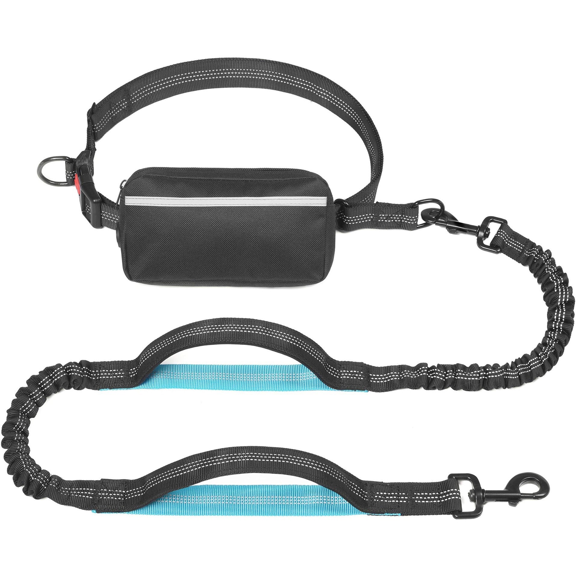 Hands-Free Running Dog Leash with Waist Bag - Bungee Belt | RoamX Pet