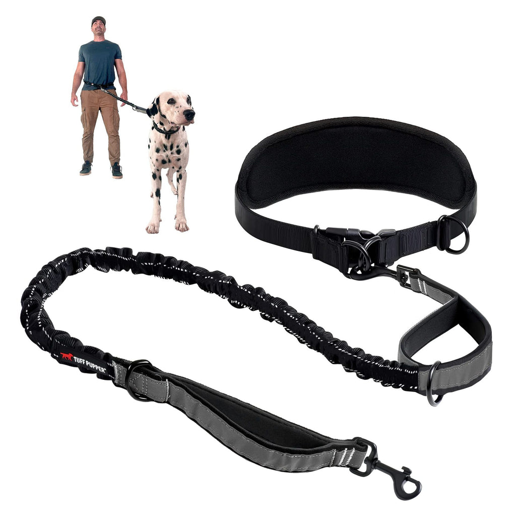 Hands-Free Waist Belt Dog Leash - Adjustable Running Bungee | RoamX Pet