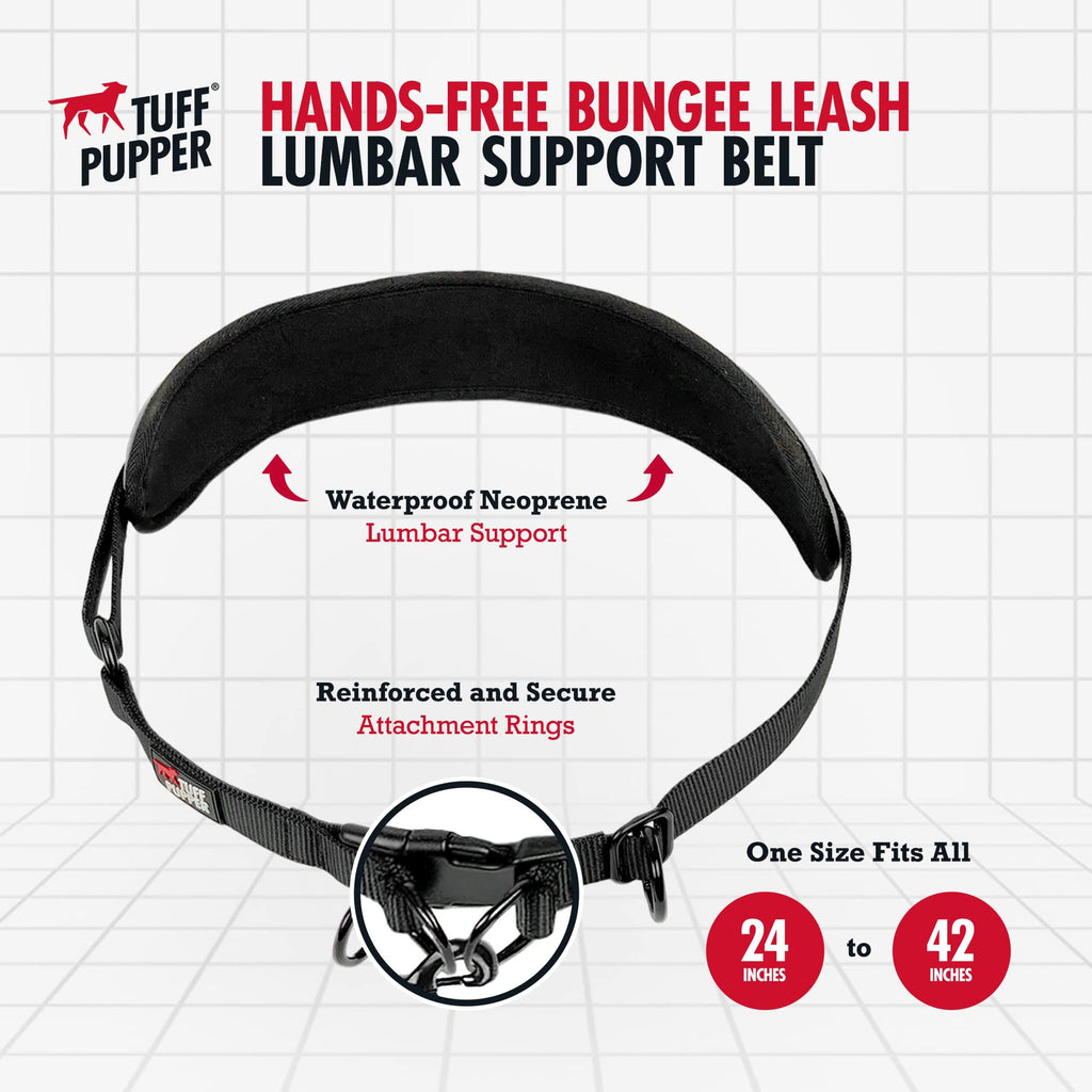 Hands-Free Waist Belt Dog Leash - Adjustable Running Bungee | RoamX Pet